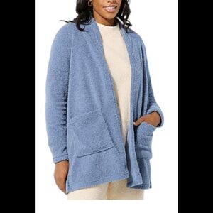 Comfort Code Women's Average Marshmallow Knit Cardigan Stone Blue - Regular